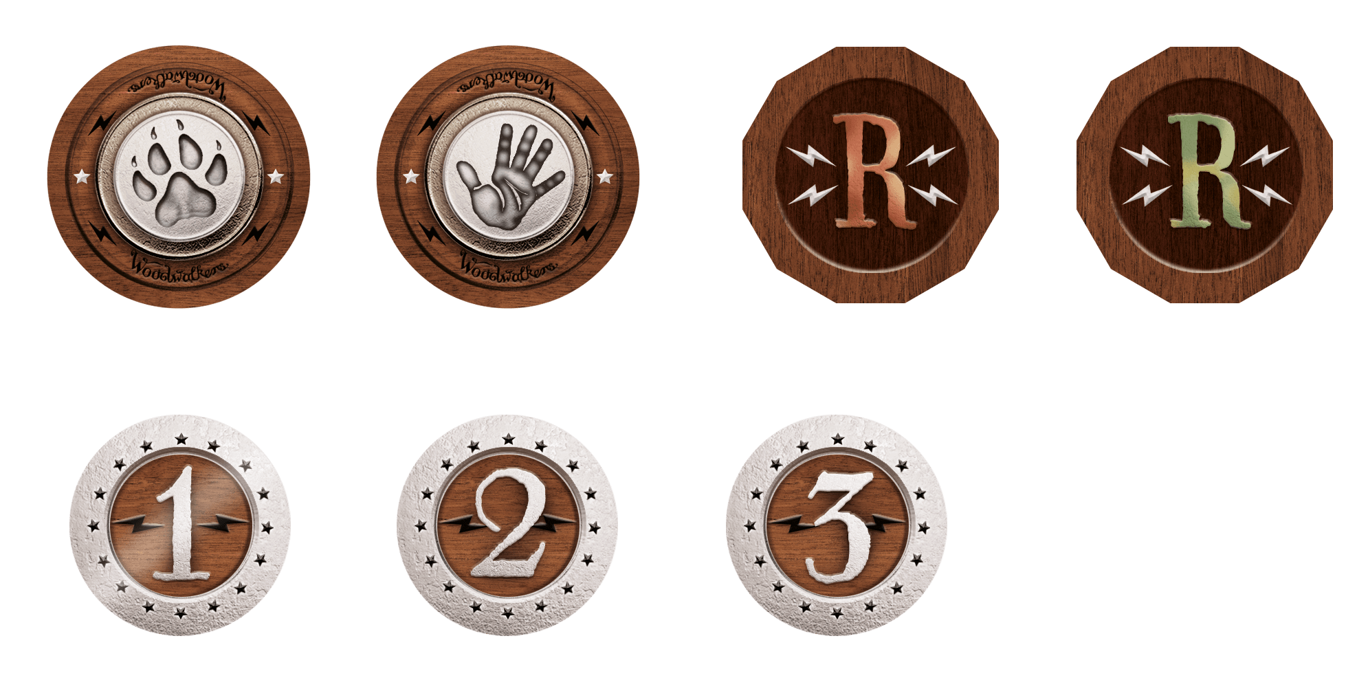 Woodwalkers - The Duel Chips