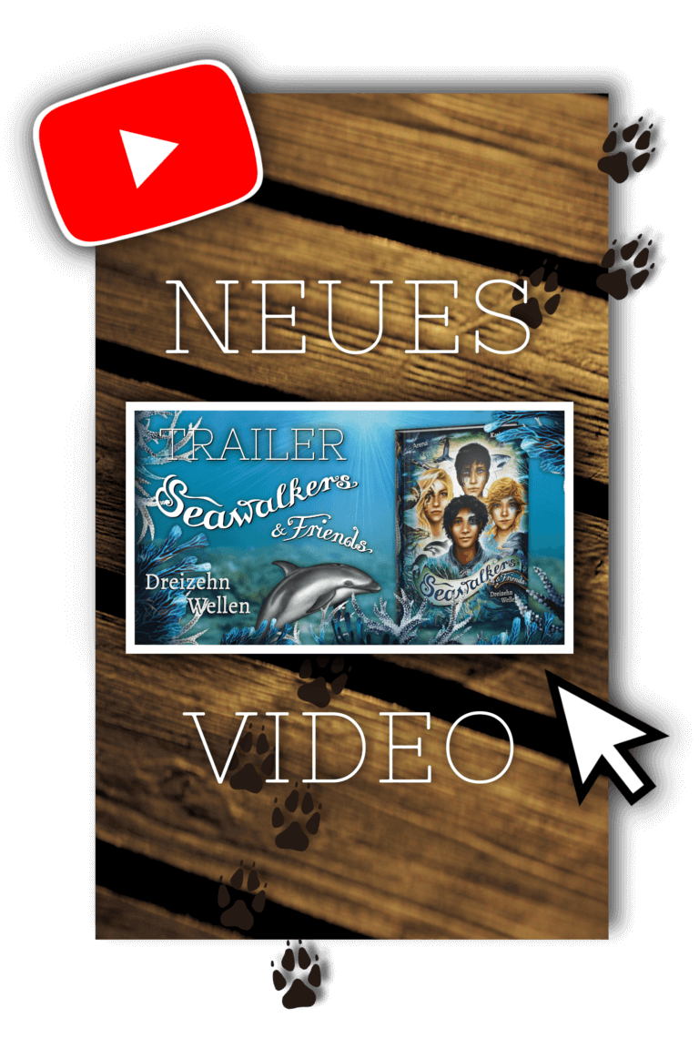 Neuer Buchtrailer Seawalkers & Friends „Dreizehn Wellen“